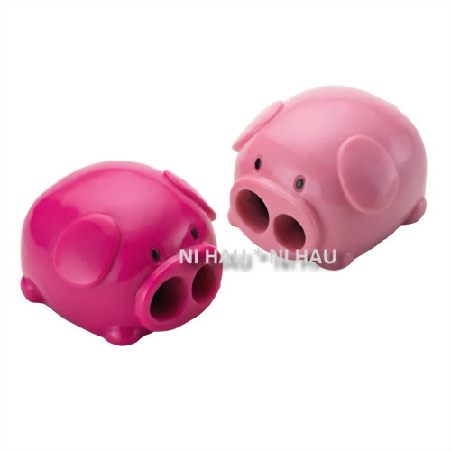 Dual Size Piggy Pencil Sharpener