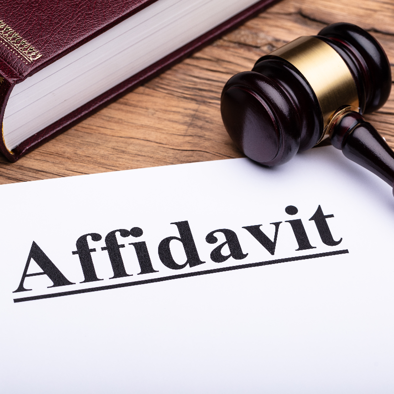 Affidavit Notarization