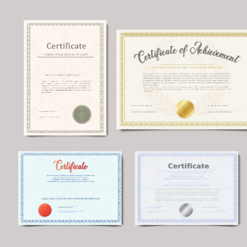 certificate of appreciation Notarization