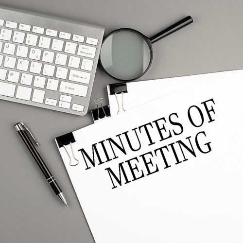 meeting minutes Notarization