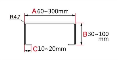 TSL-可調式 C型鋼成型機