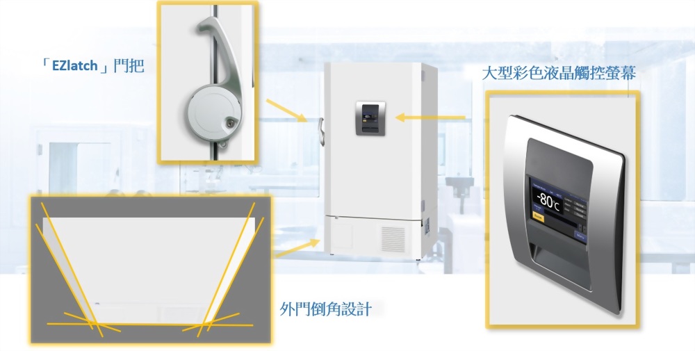PHCbi 低結霜變頻省電-86°C 超低溫冷凍櫃