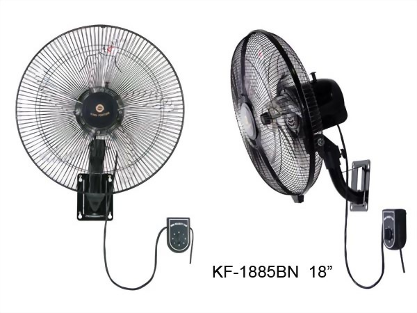 KF-1885BN 18” (45cm) Industrial Wall Fan