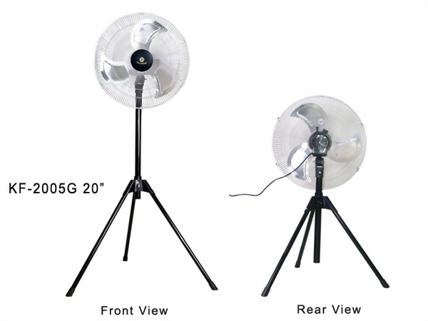 KF-2005G 20” (50cm) Industrial Stand Fan