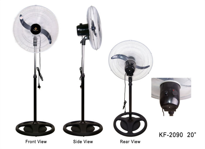 KF-2090 20” (50cm) Industrial Stand Fan