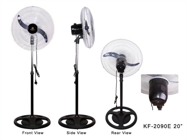 KF-2090E 20”(50cm) Industrial Stand Fan