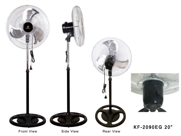 KF-2090EG 20” (50cm) Industrial Stand Fan
