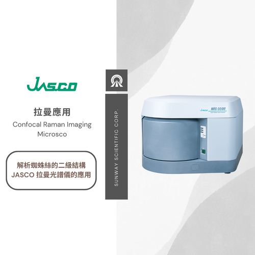 解析蜘蛛絲的二級結構——JASCO 拉曼光譜儀的應用