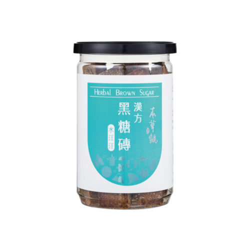 ｜本草觀｜漢方黑糖磚 - 水汪汪 (150g/罐)