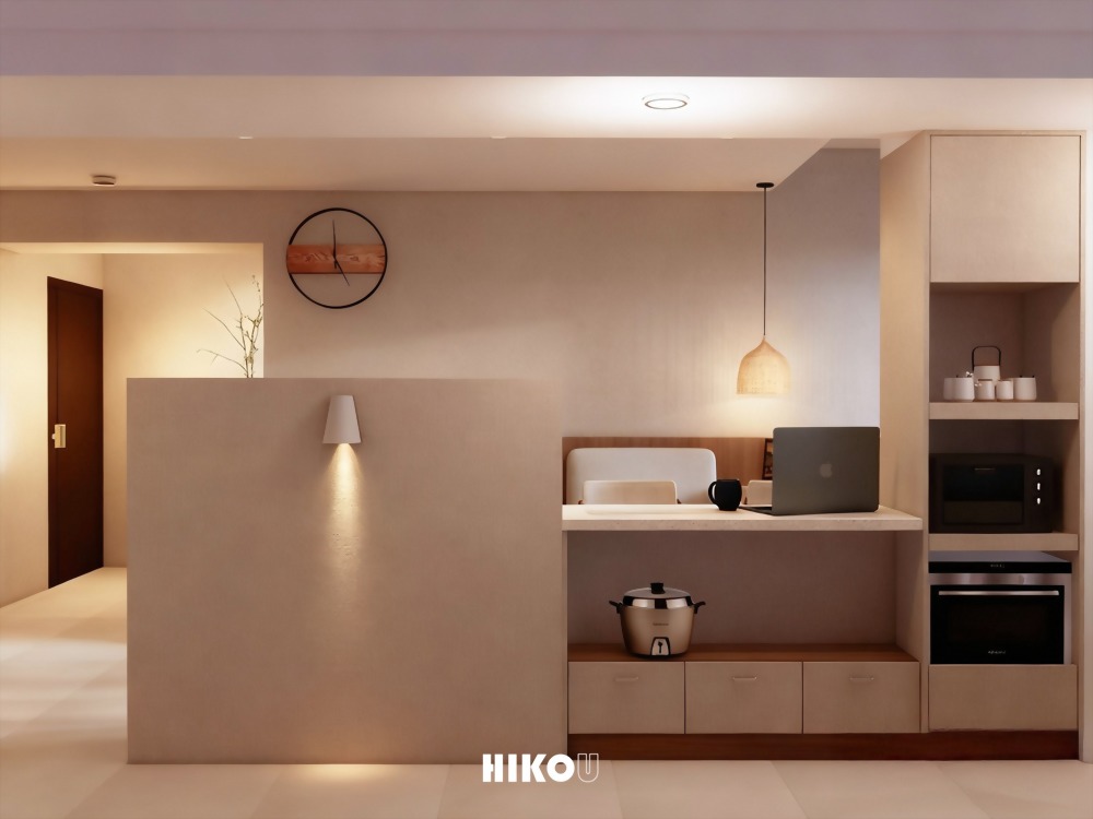 靜謐的空間軸線