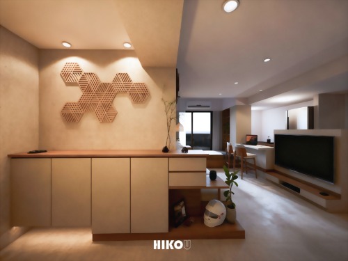 靜謐的空間軸線