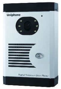 鋁擠型數位式訊號單鍵彩色影像門口對講機