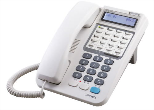 ISDK12外線顯示型背光免持對講數位話機