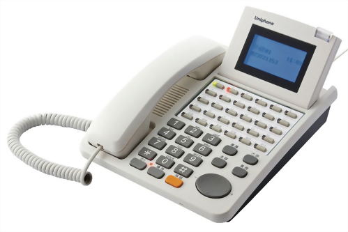 USK 24外線內/外線免持對講中文顯示型數位話機