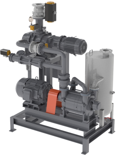 Mechanical booster pumps vacuum pumping systems(SML-2)(760~0.2Torr)