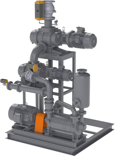 Mechanical booster pumps vacuum pumping systems(SML-3) (760~0.02Torr)