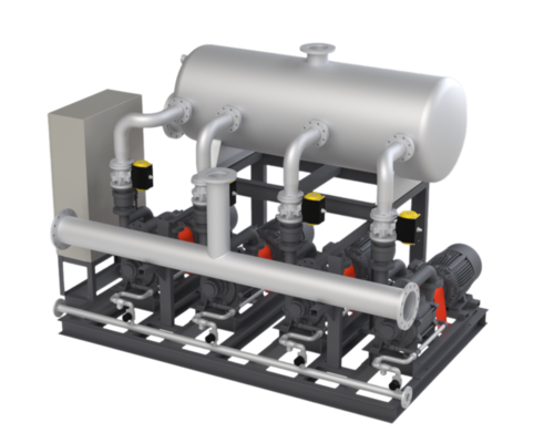 Central vacuum systems(Liquid ring vacuum pump)