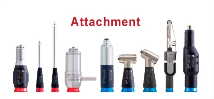 E-FORCE 電動工具一體型套裝性能優勢 - 各式功能套頭配件