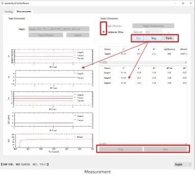 非接觸式單點分光測色儀 2