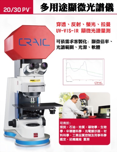 CRAIC 顯微光譜儀