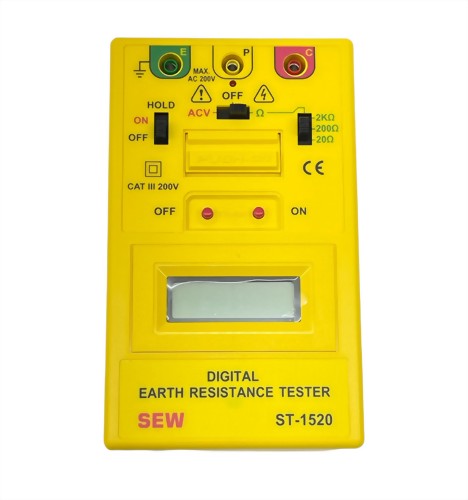 Digital Earth Resistance Tester ST-1520
