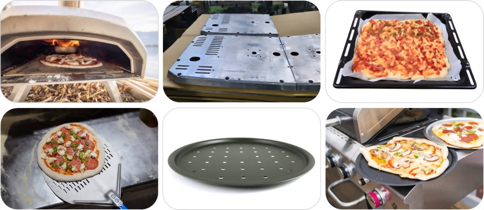 OEM Aluminum Pizza Pan Casting Forging