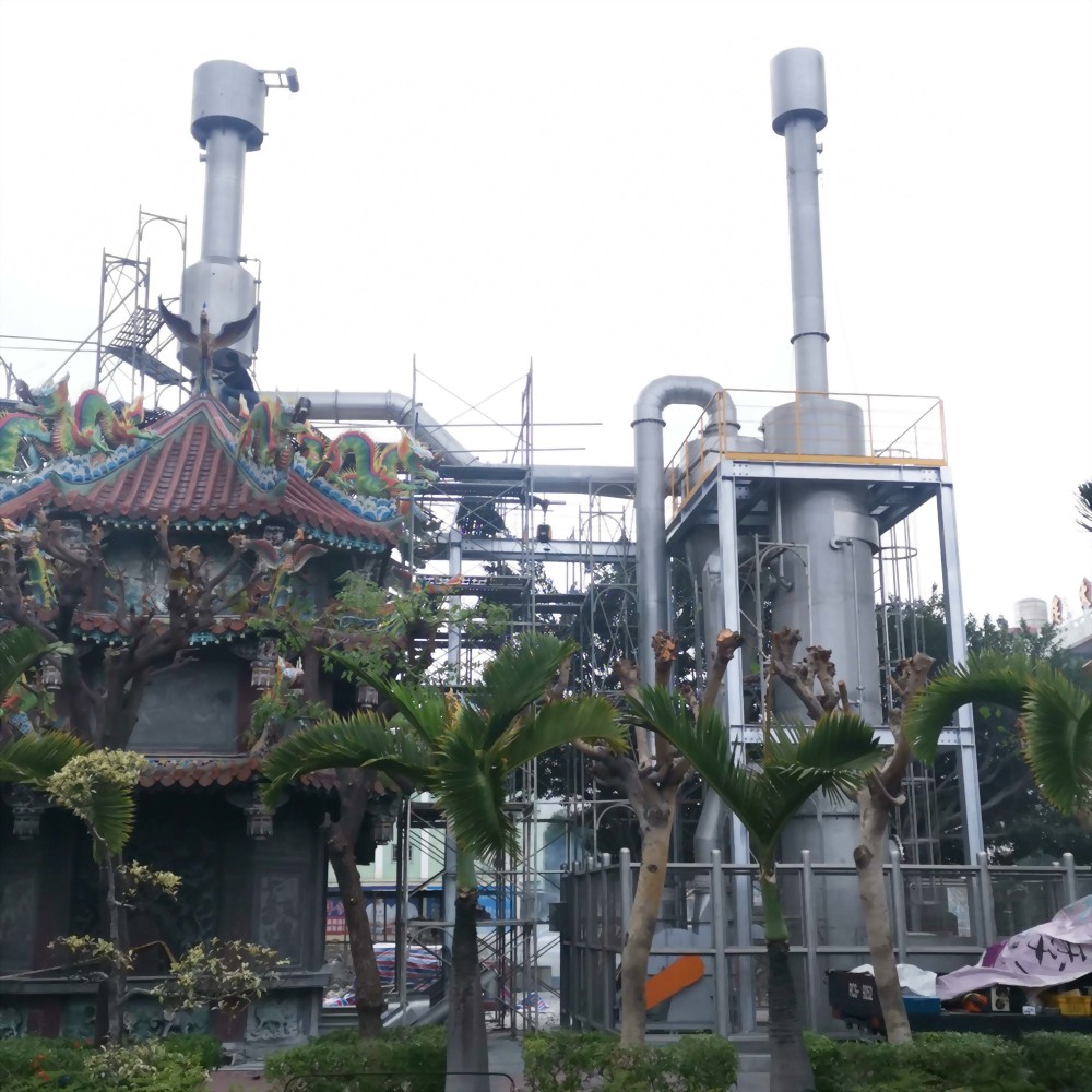 伸港福安宮環保金爐製作按裝