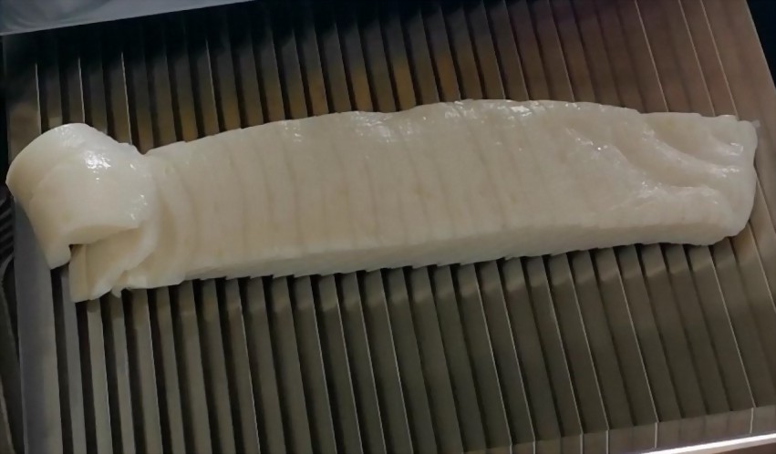 海鮮、水產品斜切實作圖