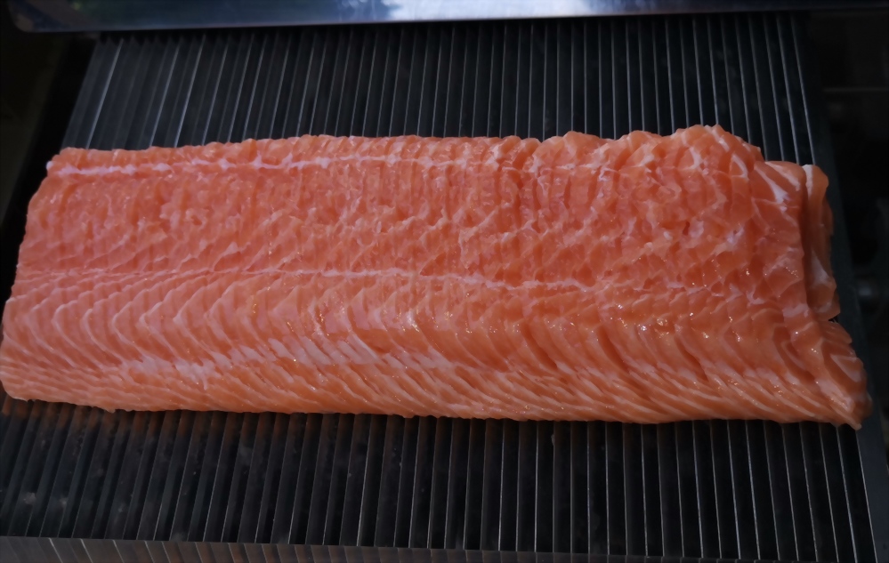 海鮮、水產品斜切實作圖