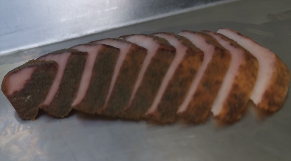 海鮮、水產品斜切實作圖