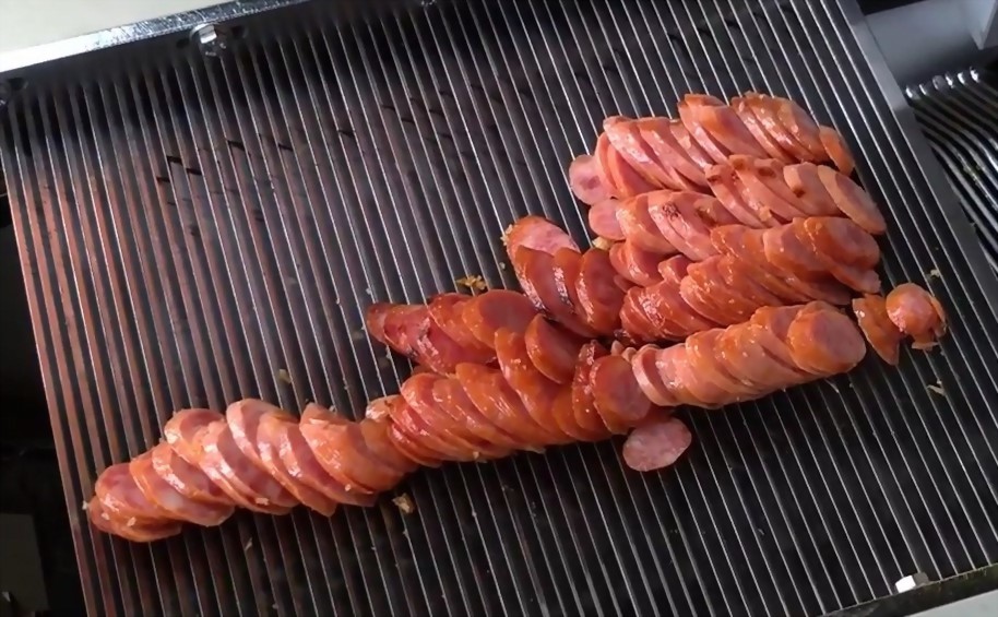 肉品、肉品加工斜切實作圖