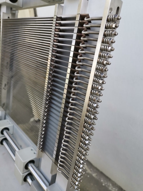 斜切機刀片排列