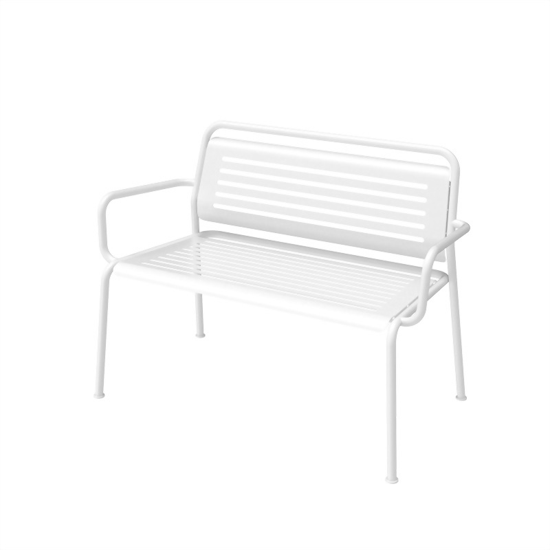 彎管月 靠背長椅