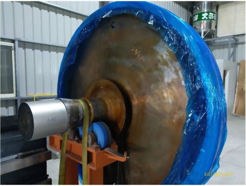 Ø2M 齒輪軸心 Laser Cladding