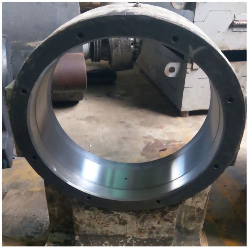 軸承座電弧噴焊修復