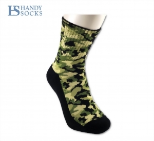 迷彩壓力運動襪
