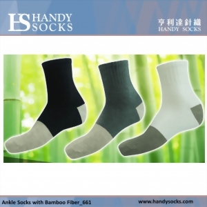 竹炭纖維短襪(輕型運動類)