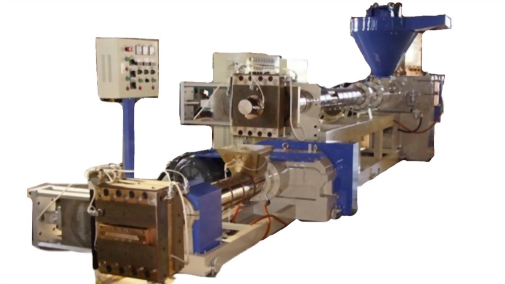 120CD >>> Maquina Recicladora De Dos Extrusoras (Dos Seccion Tipo)