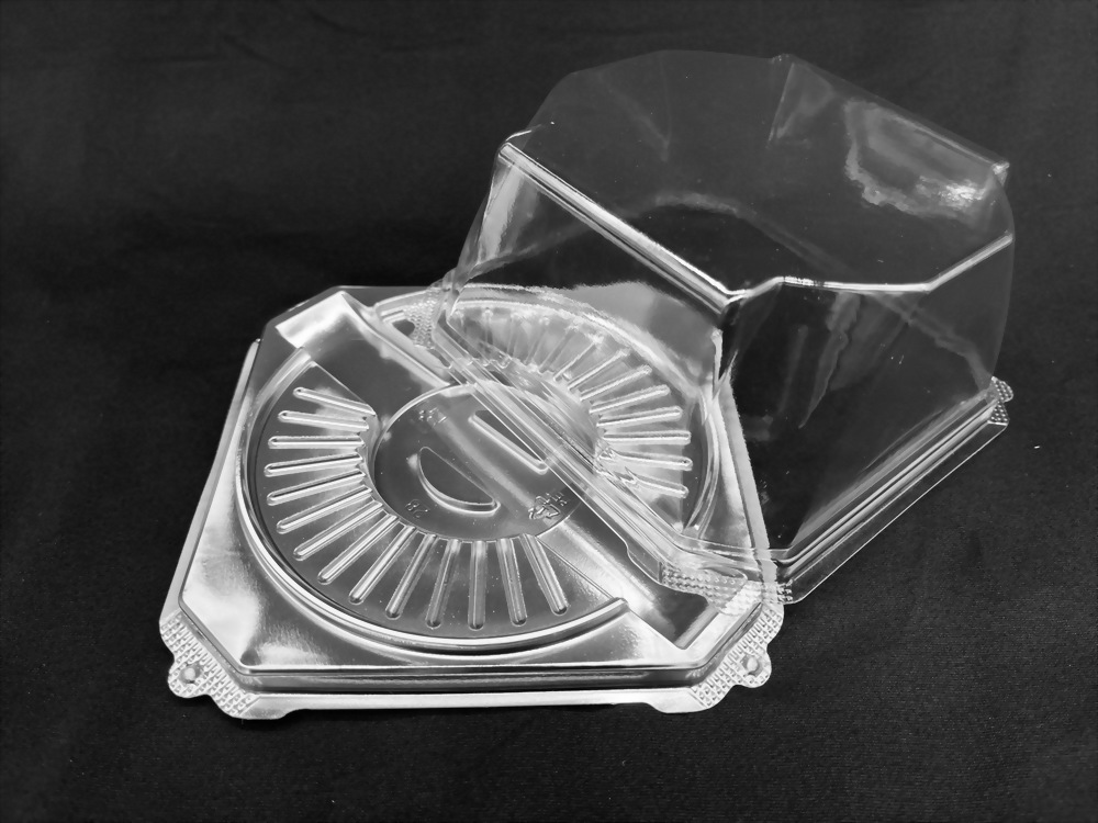 4-inch cake top and bottom lids - 2