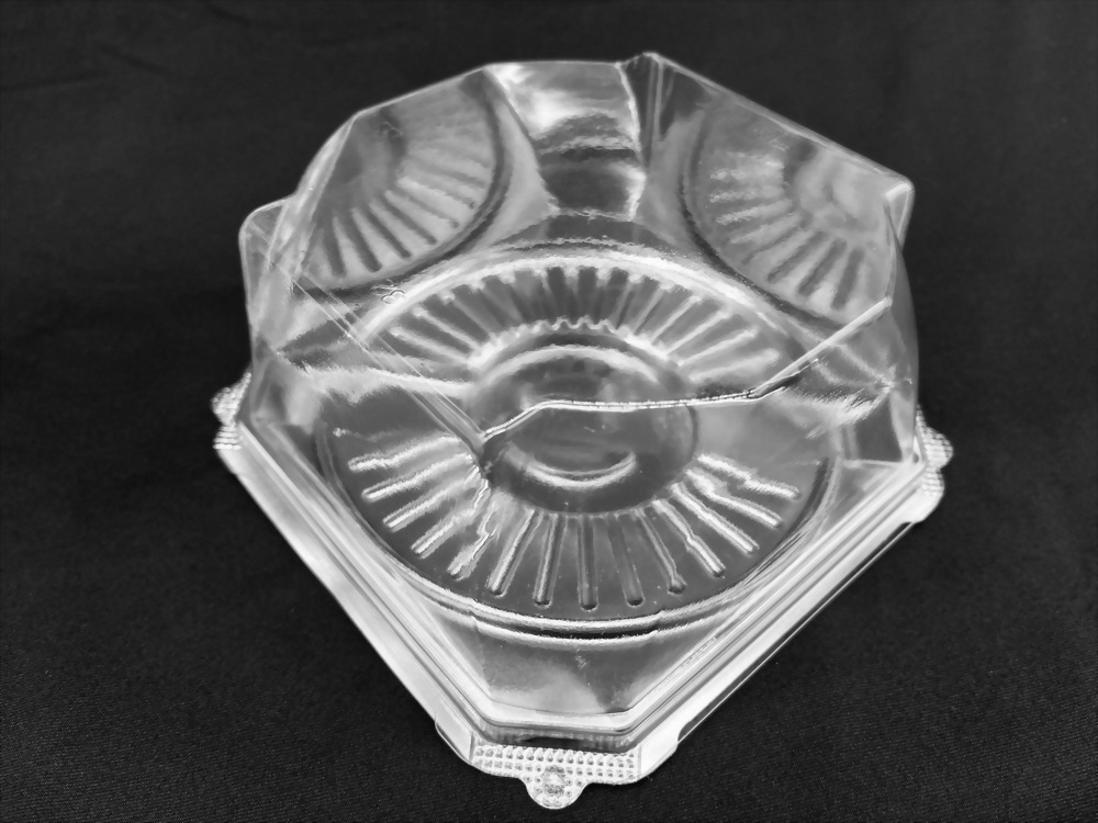 4-inch cake top and bottom lids - 4