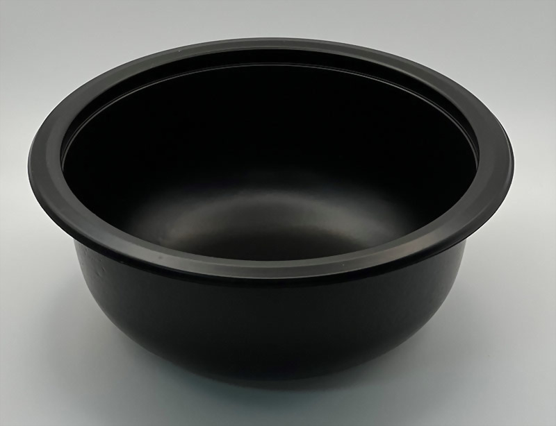 Duck blood in a large bowl