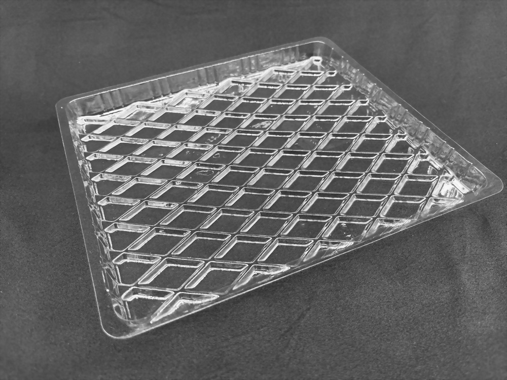 Burnt seaweed plastic box