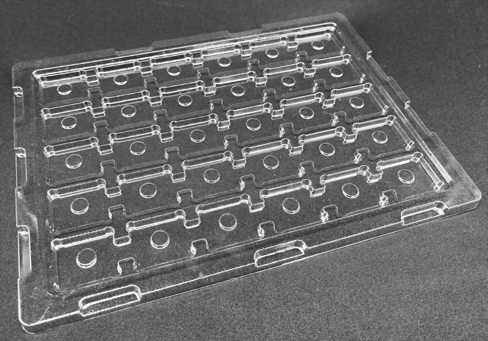 30 compartments, top and bottom covers