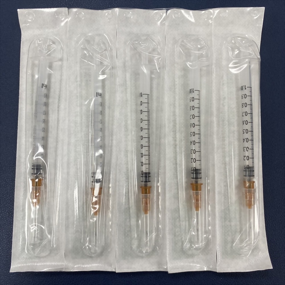 直插式注射筒含針1ml