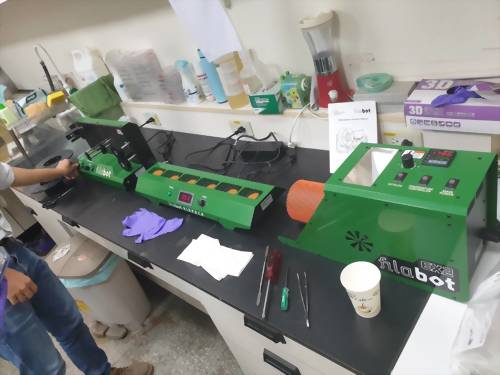 Filabot EX2 Extruder Setup - National Taiwan University, College of Medicine