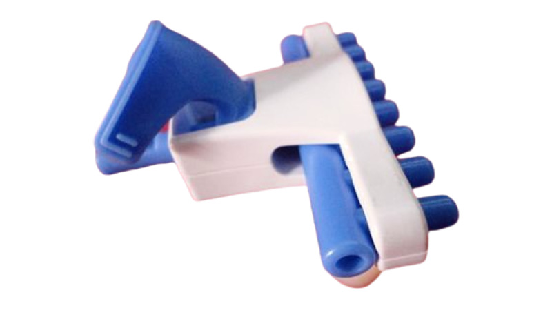 POM塑膠鋼 醫療用八爪管 側面照