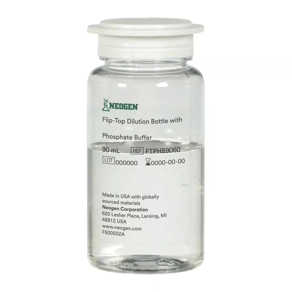 翻蓋式稀釋瓶（磷酸鹽緩衝液）FTPHB9060 | 3M Neogen