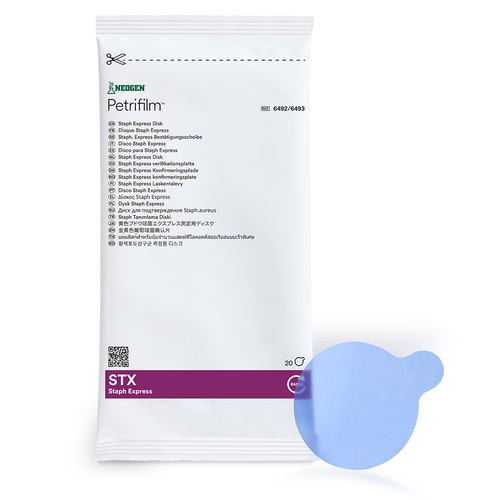 金黃色葡萄球菌確認反應片 Staph Express Disks Petrifilm | 3M Neogen