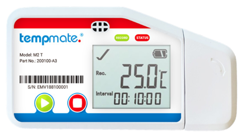 tempmate 溫度M2T/溫濕度M2TH記錄器