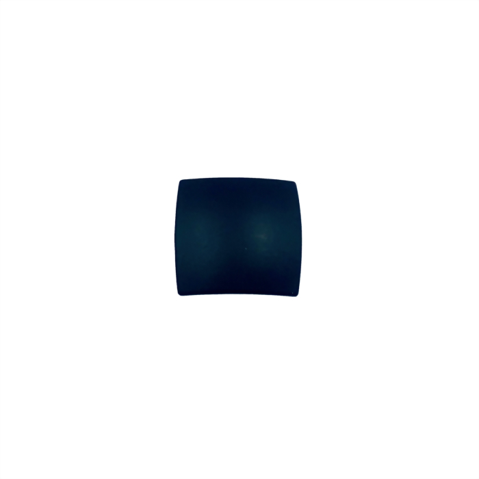 1-1/4'' Square Knob, Matte Black